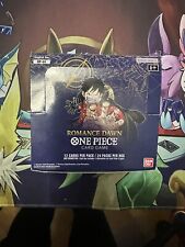 One Piece 1st wave BLUE BOTTOM Booster Box Romance Dawn OP-01 caixa aberta com volume comprar usado  Enviando para Brazil