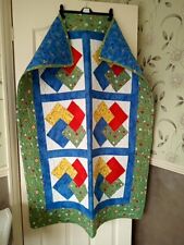 Patchwork quilt handmade for sale  STOKE-ON-TRENT