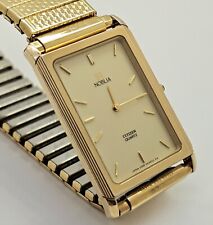 Relógio masculino retrô anos 90 Noblia ultrafino ~ Excelente!! comprar usado  Enviando para Brazil