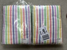 candy stripe sheets for sale  FARNHAM