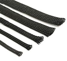 Black braided cable for sale  DAGENHAM