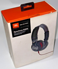 Używany, JBL Synchros S300i Stereo Headphones - Black - NEW - WARRANTY - AUSSIE STOCK na sprzedaż  Wysyłka do Poland