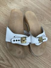 Scholl wooden clogs for sale  OLDHAM