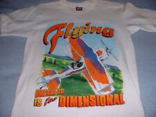 Camiseta blanca para hombre acrobacias aéreas Christian Eagle biplano segunda mano  Embacar hacia Argentina