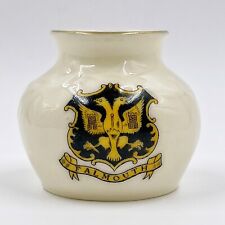 VINTAGE GRAFTON CRESTED CHINA HERALDIC SOUVENIR MODEL OF VASE - FALMOUTH CREST for sale  Shipping to South Africa