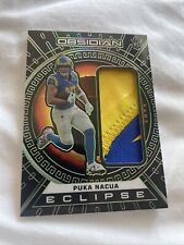 Puka Nacua 2023 Panini Obsidian Patch GREEN ELECTRIC RC #d /25 RAMS for sale  Shipping to South Africa
