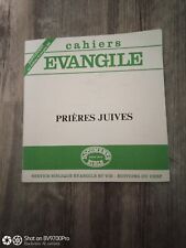Cahiers evangile prieres d'occasion  Anduze