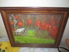 Signed oil canvas for sale  Union Grove