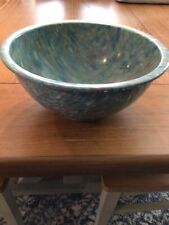 VINTAGE #118 TEXAS WARE GREEN MELAMINE SPECKLED CONFETTI 10 INCH MIXING BOWL, used for sale  Shipping to South Africa