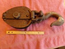 Used,  Vintage Snatch Block, 6”.  Dodge Power Wagon accessory.  for sale  Shipping to South Africa