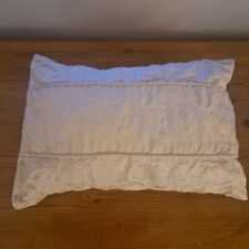 2 x Dorma Cream Jacquard Piped Oblong Cushion Covers 30 x 40cm for sale  Shipping to South Africa