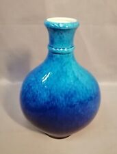 Vase bleu céramique d'occasion  Bavay