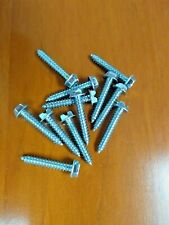 12x IKEA 0.16 x 1" Self-Tapping Screw, Indented Hex Washer, Slotted till salu  Toimitus osoitteeseen Sweden