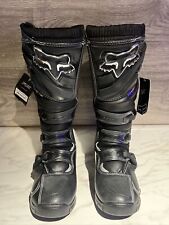 FOX COMP 5 MX TECH MOTOCROSS MEN'S/BOY'S BOOTS, SIZE M8 (41), BLACK, used for sale  Shipping to South Africa