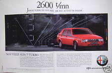 Publicité 1987 alfa d'occasion  Longueil-Sainte-Marie
