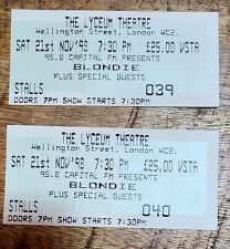 Blondie used concert for sale  WHYTELEAFE