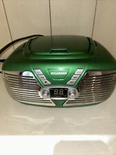 Sylvania Green Retro CD Boombox Radio SRCD-211 Portable (Tested) FREE SHIPPING for sale  Shipping to South Africa