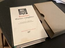 Baudelaire oeuvres completes d'occasion  Expédié en Belgium