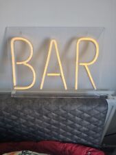 Neon effect bar for sale  UK