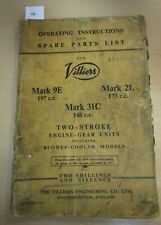 Villiers engine mark for sale  LEWES