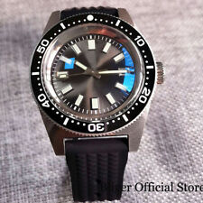 62MAS 41mm Sunburst Grey 300M Diver NH35A Automatic Watch Silver Chapter Ring for sale  Shipping to South Africa