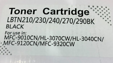 Cartucho de toner premium preto LBTN210/230/240/270/290BK para Brother MFC-9010CN, usado comprar usado  Enviando para Brazil