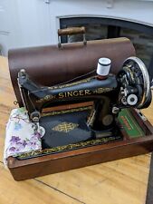 Vintage Antique Hand Crank Singer Sewing Machine. Perfect Working Order, used for sale  Shipping to South Africa
