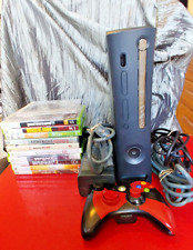 Consola Xbox 360 Elite 120 GB - negra con 12 juegos, controlador probado ENVÍO RÁPIDO segunda mano  Embacar hacia Argentina