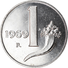 Moneda Italia 1 Lira | Cornucopia | Escala | Cuerno de la Abundancia | 1951 - 2001 segunda mano  Embacar hacia Argentina