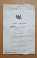 Preußischer hypothekenbrief 1 gebraucht kaufen  Berlin