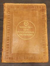Nuevo diccionario internacional de Webster G&C Merriam 1911 ver descripción segunda mano  Embacar hacia Argentina
