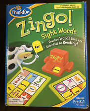 ThinkFun - Zingo! Sight Words Game Word Reading Dolch Phonics Education Bingo for sale  Shipping to South Africa