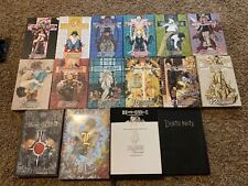 Manga Death Note Conjunto Completo Vol. 1-13 Folleto Anime Inglés DeathNote L Lawliet, usado segunda mano  Embacar hacia Argentina