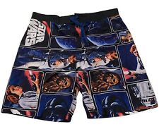 Pantalones Cortos de Tablero Star Wars Darth para Hombre Negro Panel de Cómic Novedad 2XL XXL, usado segunda mano  Embacar hacia Argentina