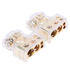 2 peças conector de braçadeira terminal de bateria negativo positivo para carro calibre 0/4/6/8/10 Awg comprar usado  Enviando para Brazil