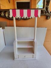 My Life As ICE CREAM SNACK STAND w Awning & Drawer FOR ALL 18" DOLLS AG OG JG ML for sale  Shipping to South Africa