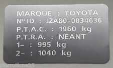 Plaque tare gravée d'occasion  Rougemont