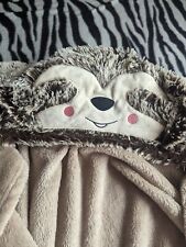 Sloth hooded blanket for sale  BRISTOL