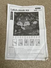 Latch hook rug for sale  SLEAFORD