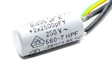 Usado, Entstör-Kondensator ERO Typ F1740-325-3511, 0.025 µF + 2x 2500 pF / 250 V~, NOS comprar usado  Enviando para Brazil