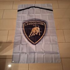 LAMBORGHINI bandera/banner/mercancía/publicidad/mural segunda mano  Embacar hacia Argentina