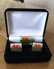 Welsh dragon cufflinks for sale  HAILSHAM