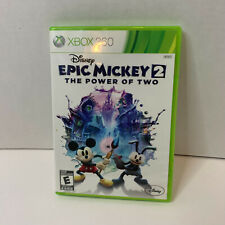 Epic Mickey 2 Xbox 360 bom estado manual testado incluído comprar usado  Enviando para Brazil