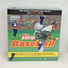 2024 Topps Heritage BASEBALL - MEGA "MONSTER" BOX - FACTORY SEALED - HAVE QTY for sale  Shipping to South Africa