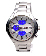 RELÓGIO VINTAGE MASCULINO FOSSIL SPEEDWAY CH2364 CRONÓGRAFO MOSTRADOR PRATA E AZUL 10ATM comprar usado  Enviando para Brazil