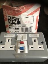 twin rcd socket for sale  HULL