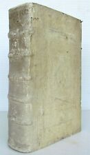 1729 DERECHO CANÓNICO Jus Canonicum Universum antiguo FOLIO DE PIEL DE CERDO TALLADA A MANO, usado segunda mano  Embacar hacia Mexico