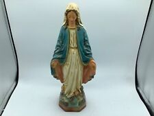 Estatua de yeso de tiza de colección Blessed Mother Mary 13,5" Columbia CS 113, usado segunda mano  Embacar hacia Argentina
