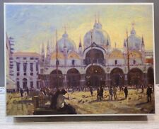 Artista de pintura de boca y pie Piazza San Marco K. Jansz 1000 piezas segunda mano  Embacar hacia Argentina