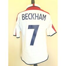 Camiseta de fútbol local original Inglaterra Beckham 2003 2005 mediana segunda mano  Embacar hacia Argentina